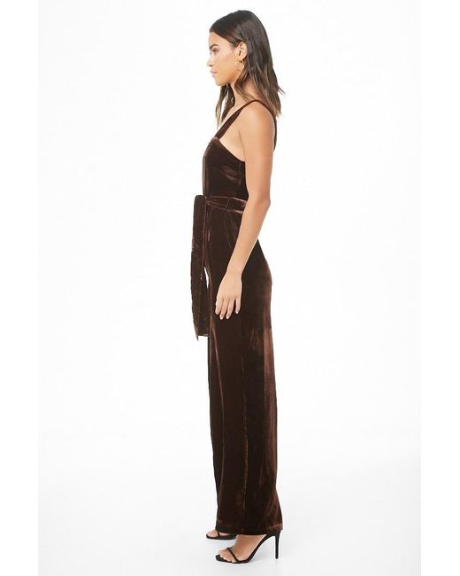 velvet jumpsuit forever 21