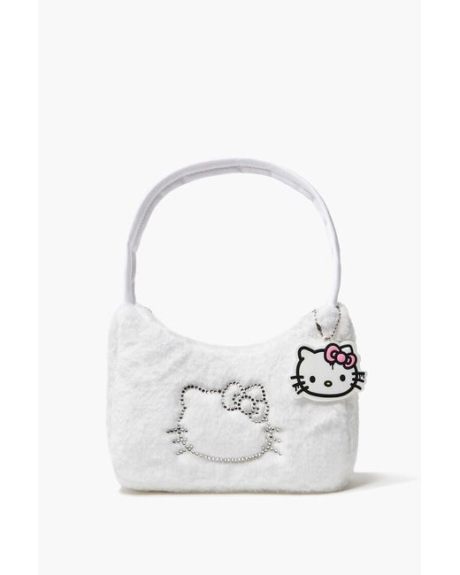 fluffy hello kitty bag