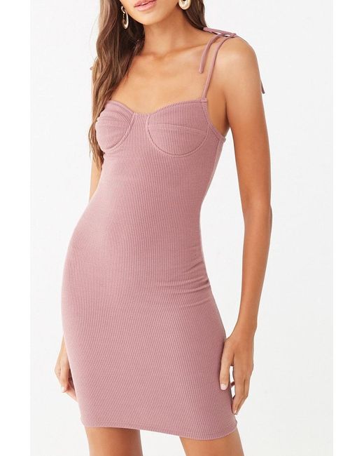nike cream ribbed bodycon mini swoosh dress