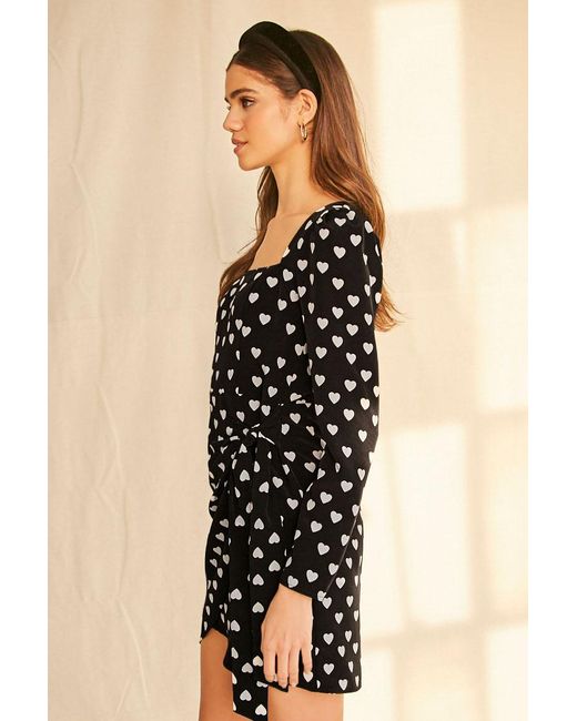 forever 21 heart dress