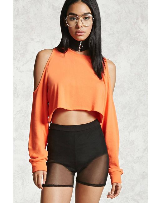 forever 21 biker shorts in store