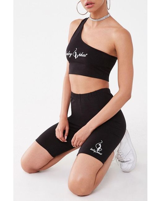 forever 21 biker shorts in store