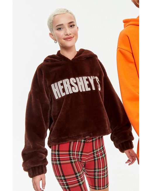 Synthetic Hersheys Plush Hoodie 