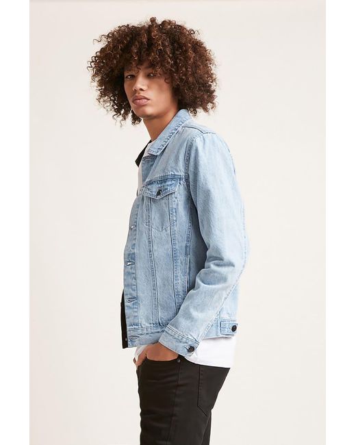 Forever 21 Reworked Denim Jacket in 