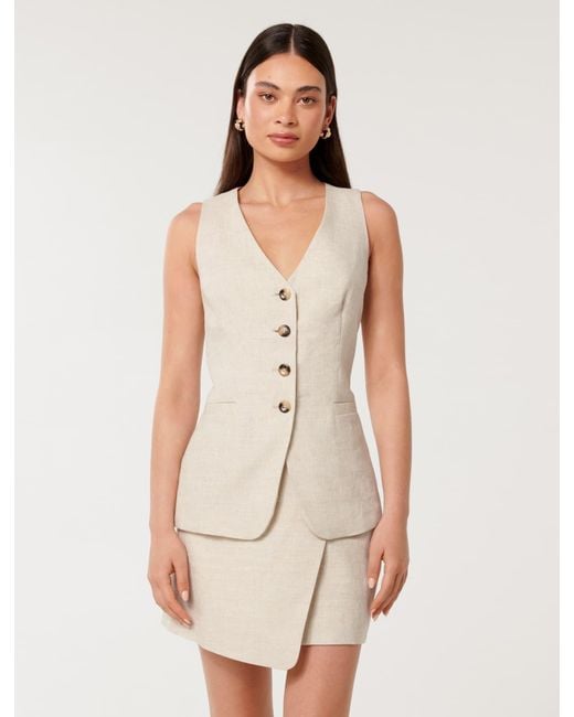 Forever New Natural Alexa Waistcoat