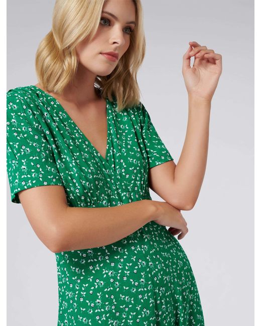 wendy ditsy midi dress