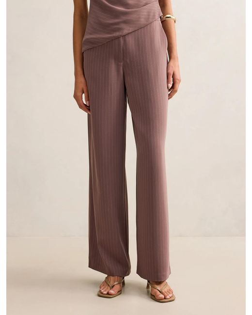Forever New Brown Willow Wide Leg Trousers