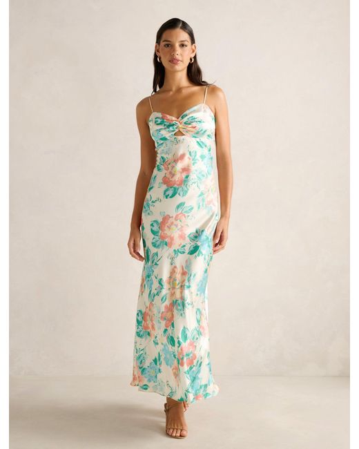 Forever New Multicolor Leslie Bustier Slip Dress