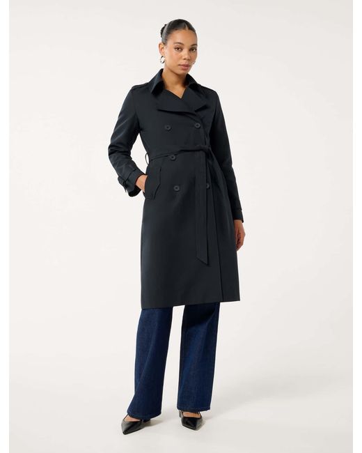 Forever New Brown Maggie Trench Coat