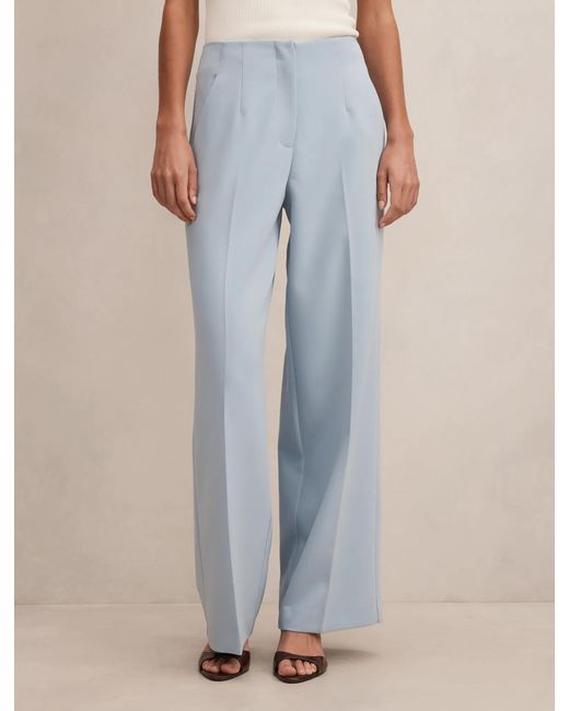 Forever New Blue Lee Wide Leg Pants