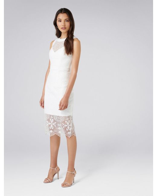 forever new white lace dress