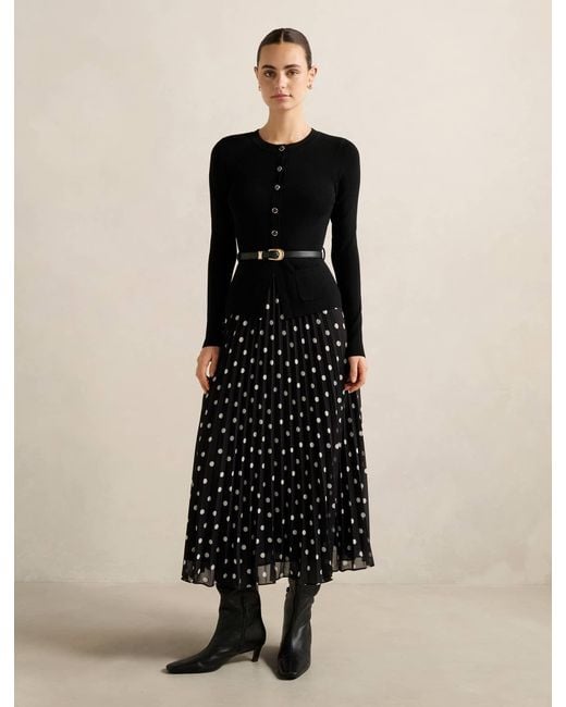 Forever New Multicolor Daphne Waistcoat Knit Midi Dress