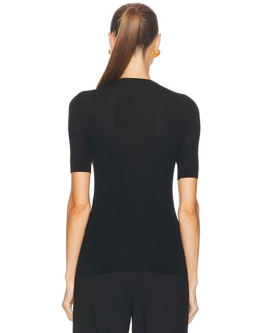Khaite Black Celina Top