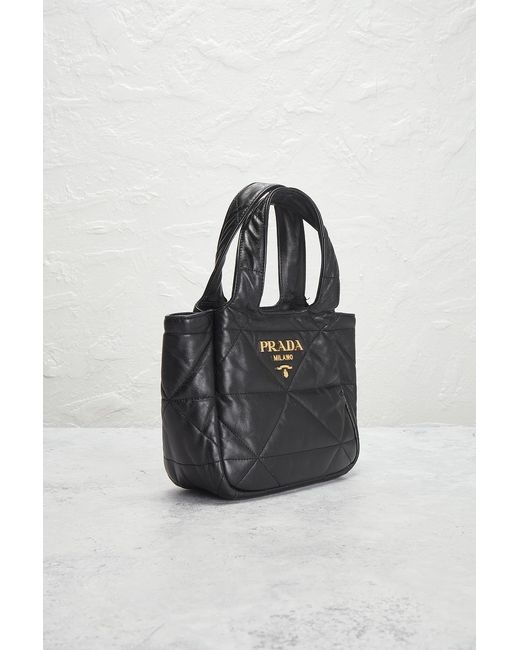 Prada Black Nappa Tote Bag