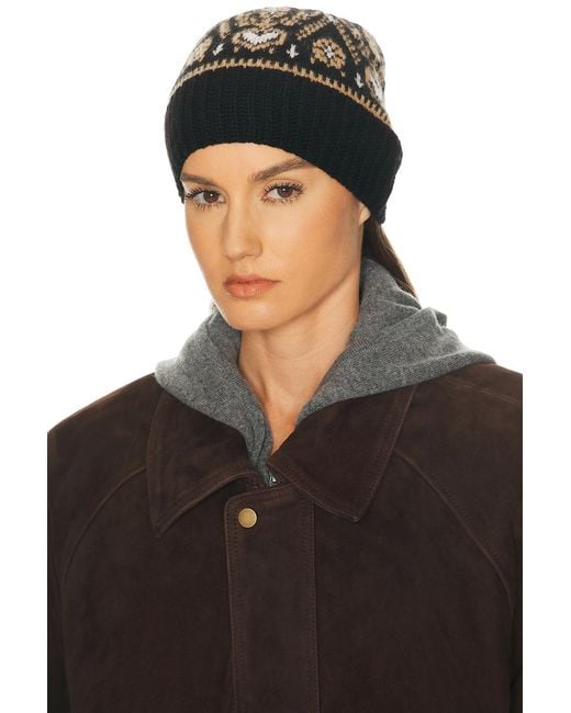 Khaite Black Avers Beanie