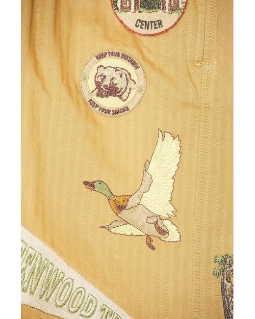 Samuel Zelig Yellow Trail Pant for men