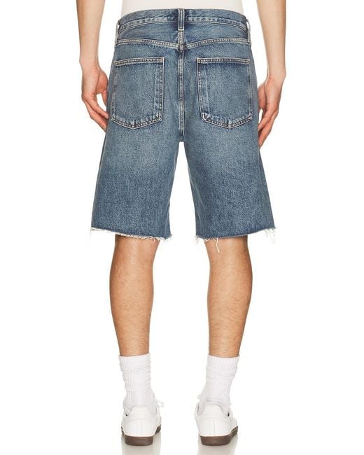 Agolde Blue Anson Short for men