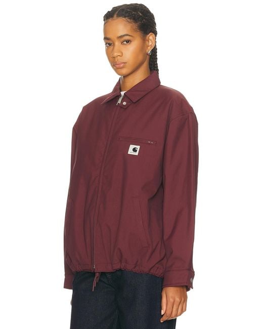 Carhartt Purple Leroy Jacket