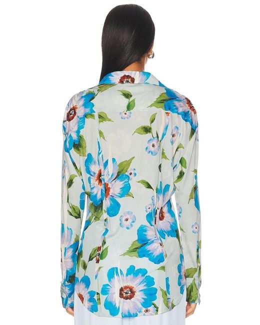 Acne Blue Suri Top
