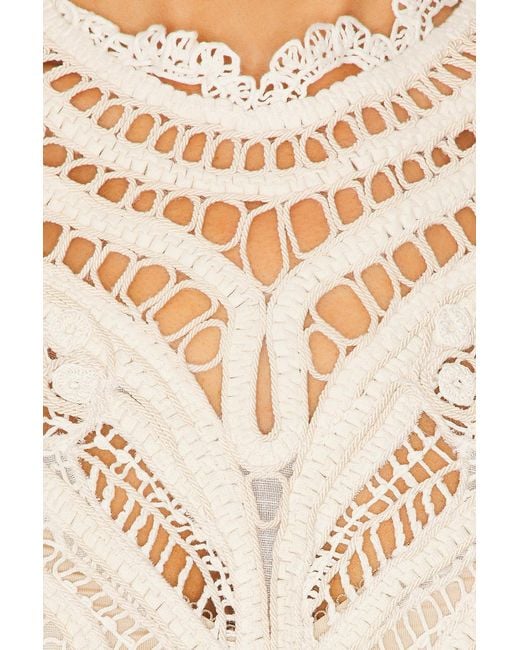 Zimmermann Illuminate Cornelli Mini Dress in White | Lyst Zimmermann Illuminate Cornelli Mini Dress in White | Lyst