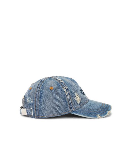 DIESEL Blue Enic Cap for men