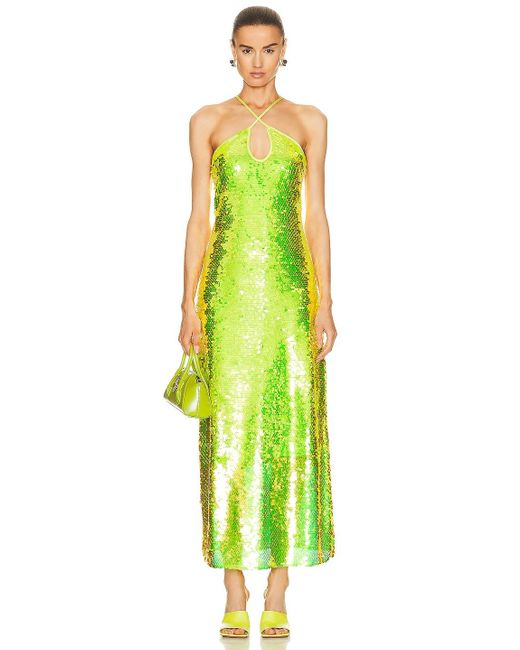 Cult Gaia Lily Dress in Green | Lyst