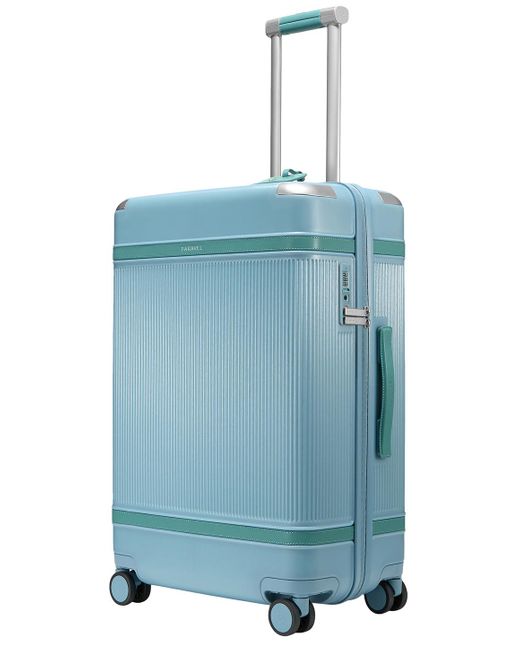 Paravel Blue Aviator100 Checked Suitcase