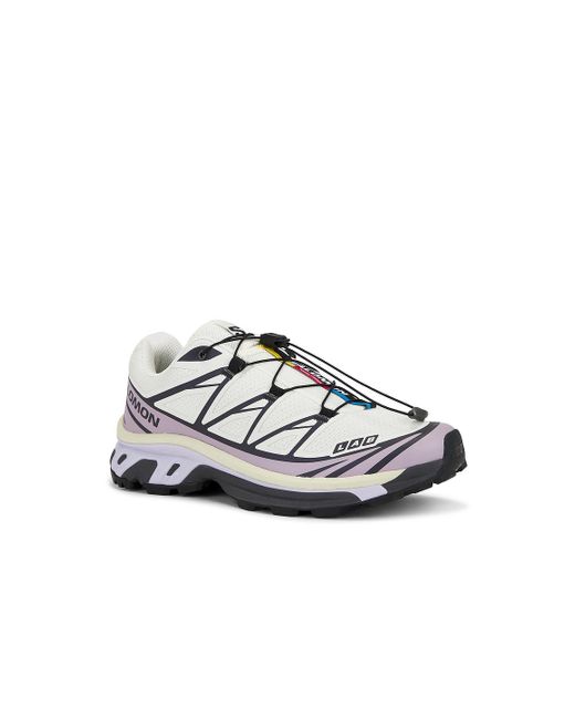 Salomon White Xt-6 Sneakers