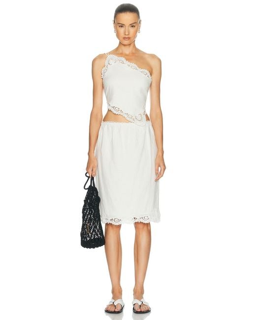 Posse White Darya Top