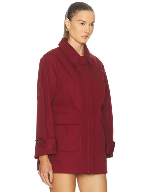 Matthew Bruch Red Cargo Barn Jacket