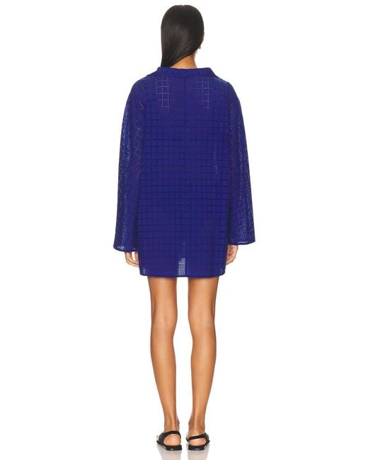 Solid & Striped Blue The Alba Tunic