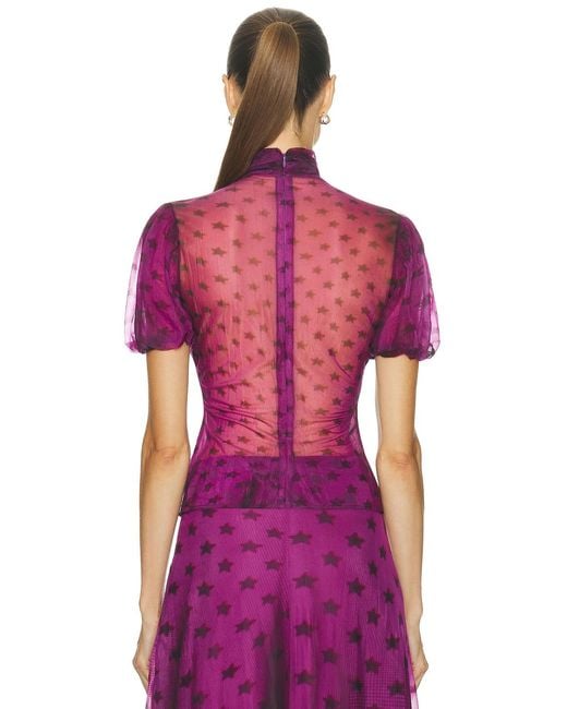 Acne Purple Elulo Top