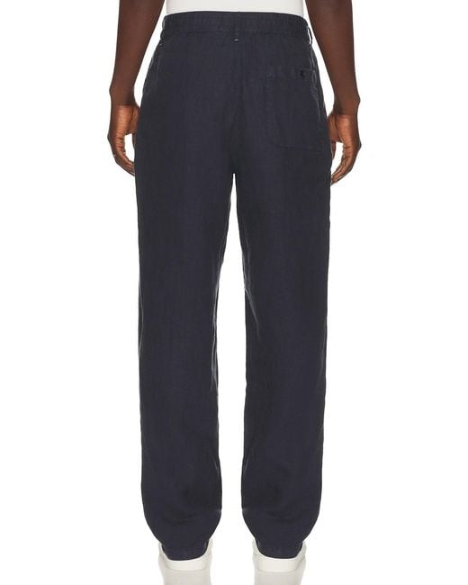 Rag & Bone Blue Evan Elasticated Trouser for men