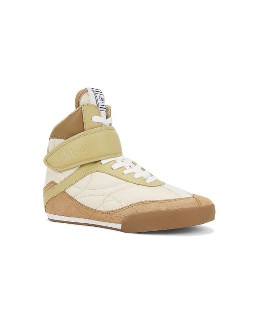 Chloé Natural Kick Sneaker
