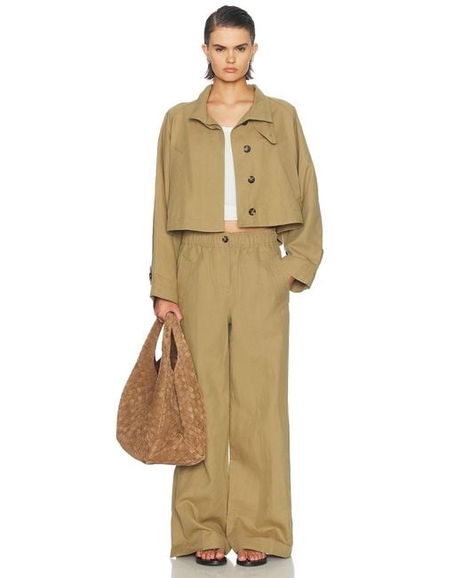Helmut Lang Natural Cropped Jacket