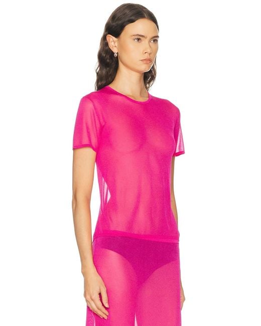 Leset Pink Jack Tee