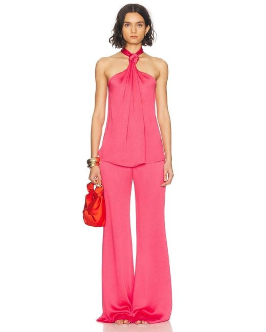 Silvia Tcherassi Pink Palermo Pant