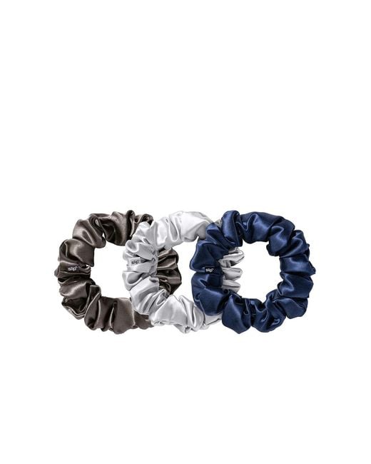 Slip Blue Classic Large Scrunchie 3 Pack