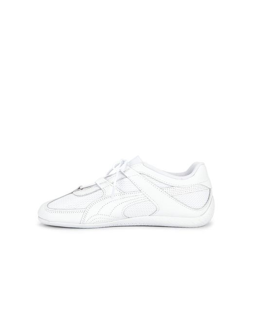 PUMA White Speedcat Sneaker