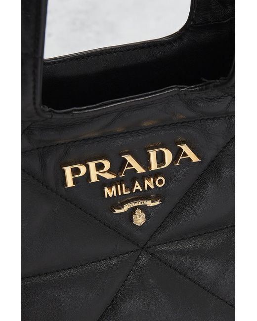 Prada Black Nappa Tote Bag