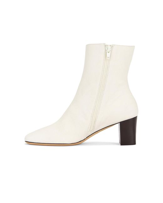 Jude White Rook Ankle Boot