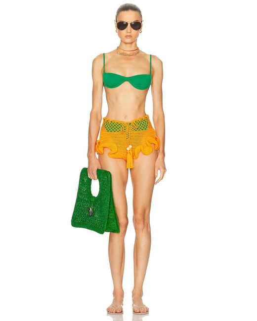 Haight Black Perlin Bikini Bottom