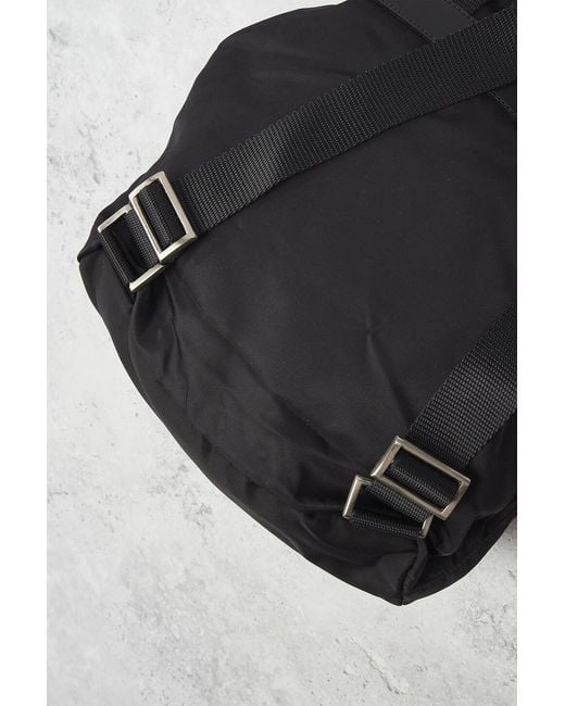 Prada Black Tessuto Backpack