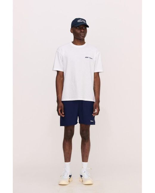 Palmes Blue X Atp 6-Panel Cap for men