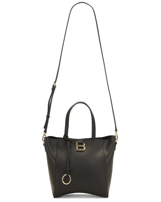 Balenciaga Black Hourglass Small Soft Tote Bag