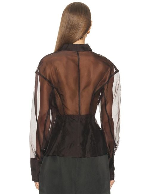 Staud Black Aida Top