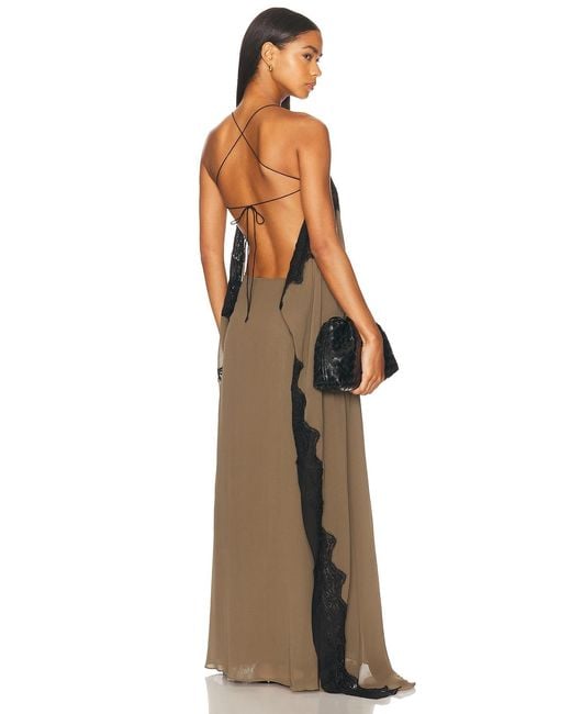 christopher esber backless dress Diamond Open Back Chain Dress – True Me Inspire