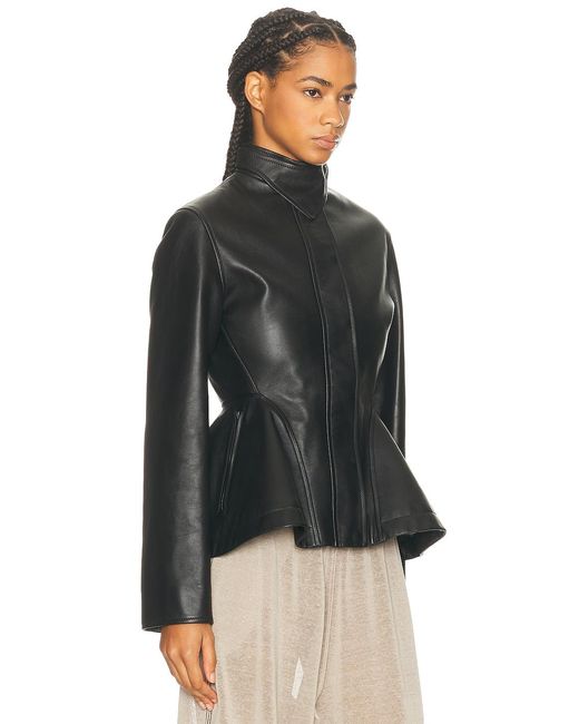 Alaïa Black Peplum Jacket