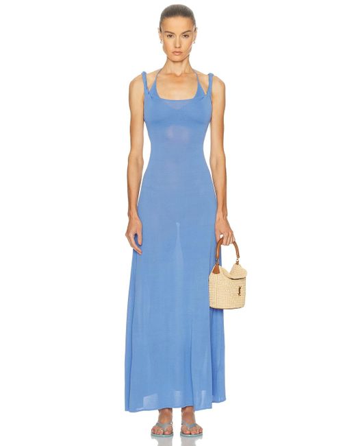 sir vallejo halter dress SIR. Valejo in Blue cruise outfit women