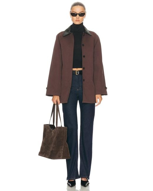 Staud Brown Jackson Coat